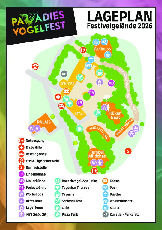 Lageplan Festivalgelände 2026
